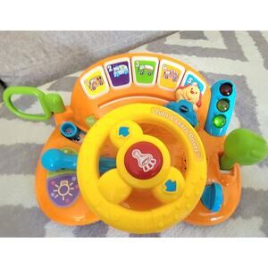 Vtech 80-166601 Turn and Learn Driver Toy - Orange